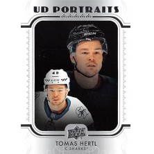 Hertl Tomáš - 2019-20 Upper Deck UD Portraits No.P16