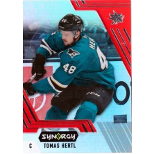 Hertl Tomáš - 2020-21 Synergy Red No.19