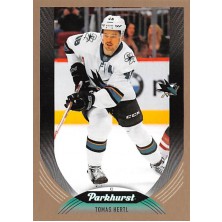 Hertl Tomáš - 2020-21 Parkhurst Bronze No.124
