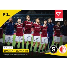 Sparta - Slavia - 2021-22 Fortuna:Liga LIVE No.L-043