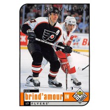 Brind´Amour Rod - 1998-99 UD Choice Preview No.149