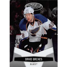 Backes David - 2010-11 Certified No.126