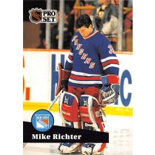Richter Mike - 1991-92 Pro Set French No.161