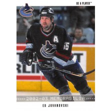 Jovanovski Ed - 2002-03 BAP Memorabilia No.95