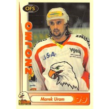 Uram Marek - 2001-02 OFS Insert RED žlutá No.RE16D